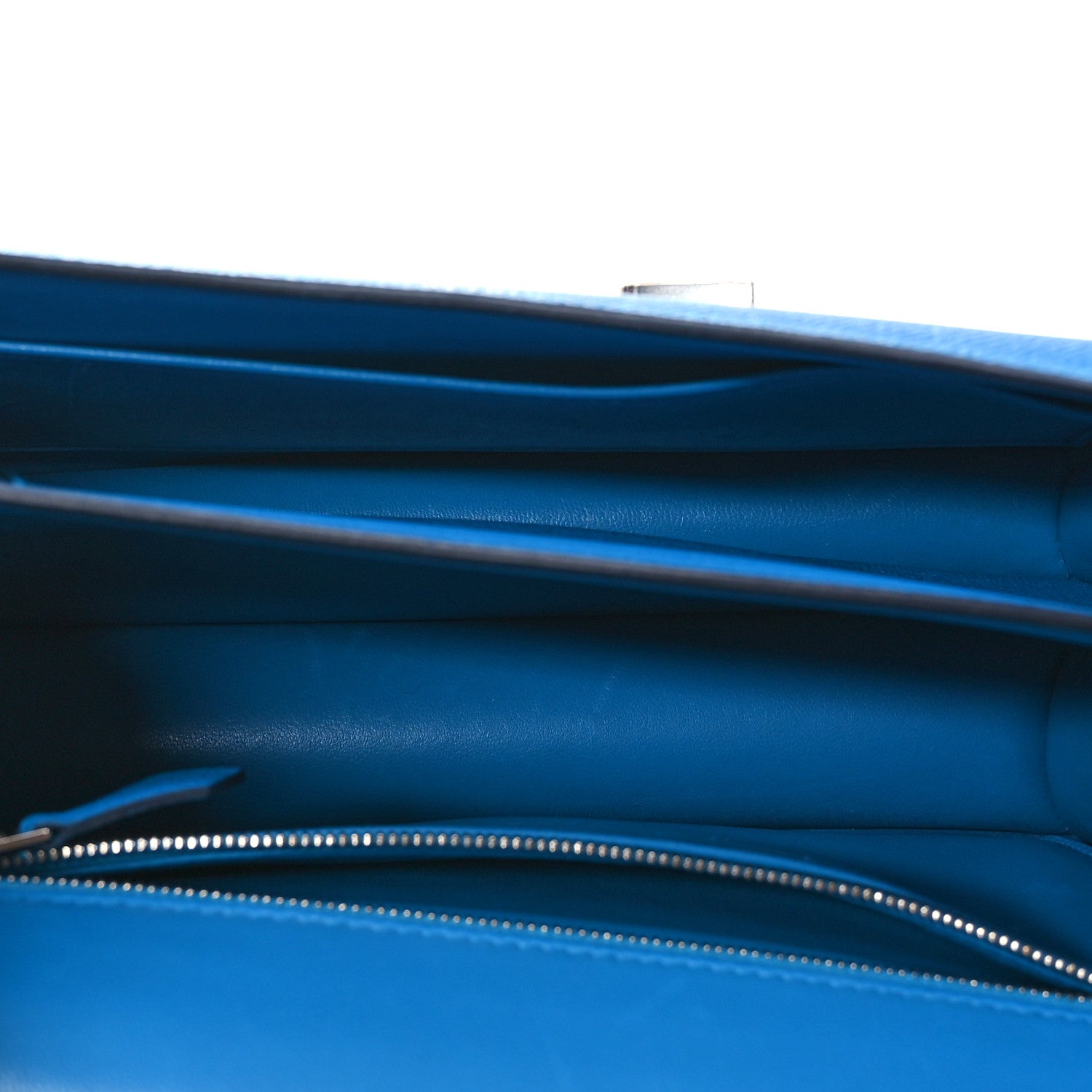 Hermes Epsom Constance 24 Bleu Frida 5 of 11