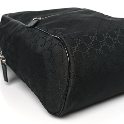 Gucci Nylon Monogram Slim Backpack Black 9 of 10