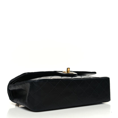 Chanel Lambskin Quilted Medium Double Flap Black 5 of 14