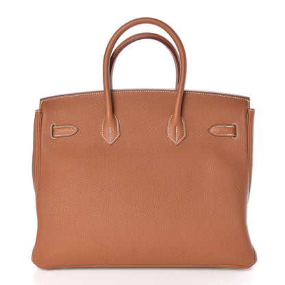 Hermes Togo Birkin 35 Gold 4 of 34