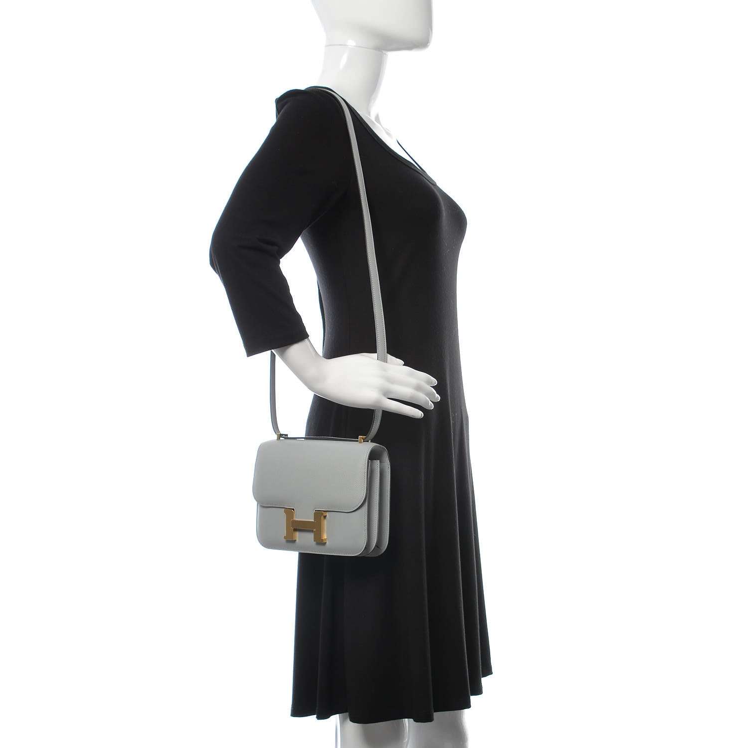 Hermes Epsom Constance 18 Bleu Glacier 2 of 19