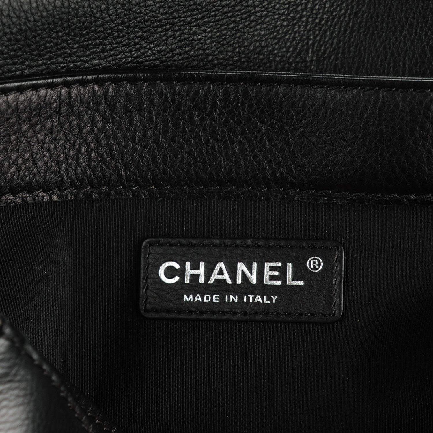 Chanel Calfskin New Medium Boy Reverso Flap Black 7 of 9