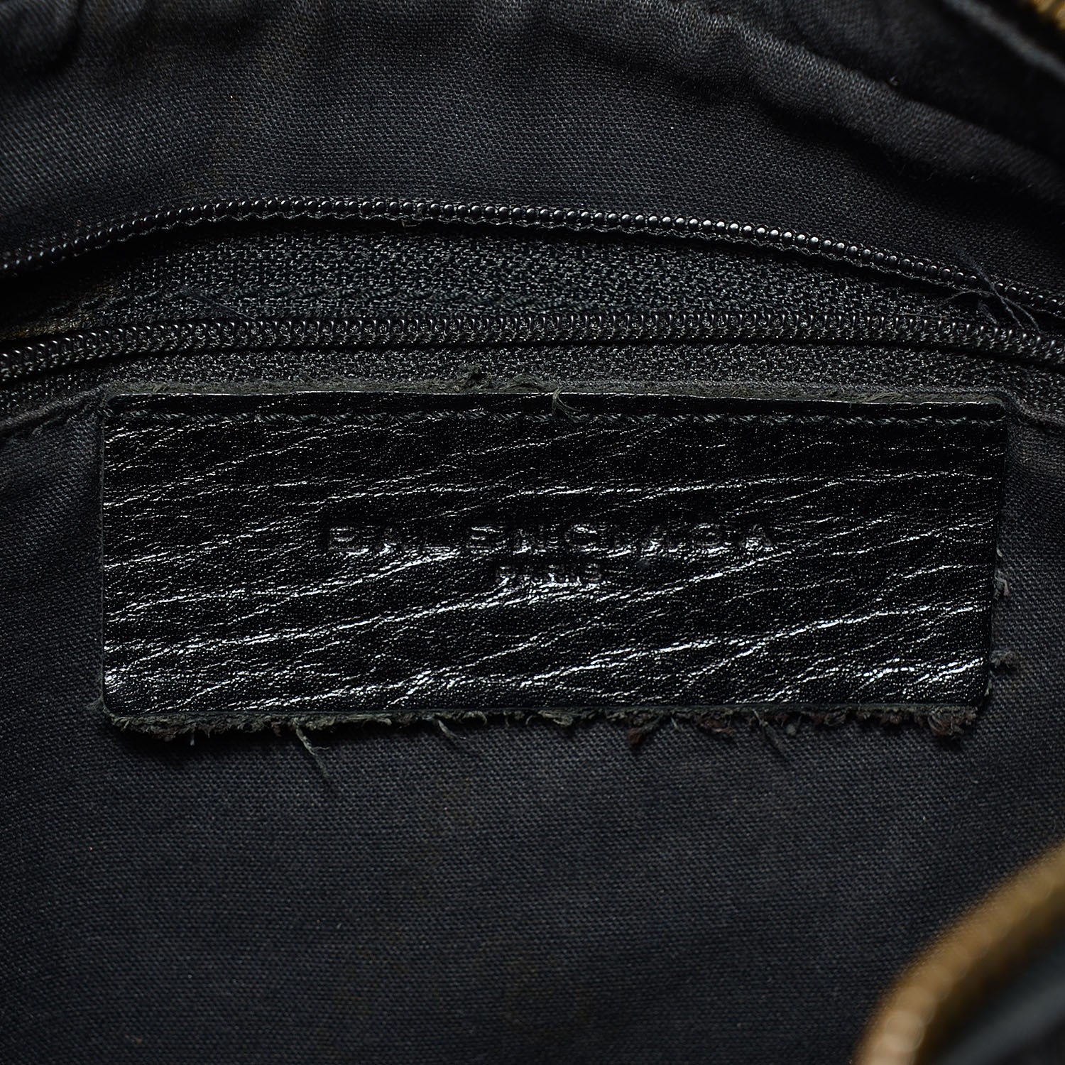 Balenciaga Pebbled Caribou Classic Hardware First Black 6 of 12