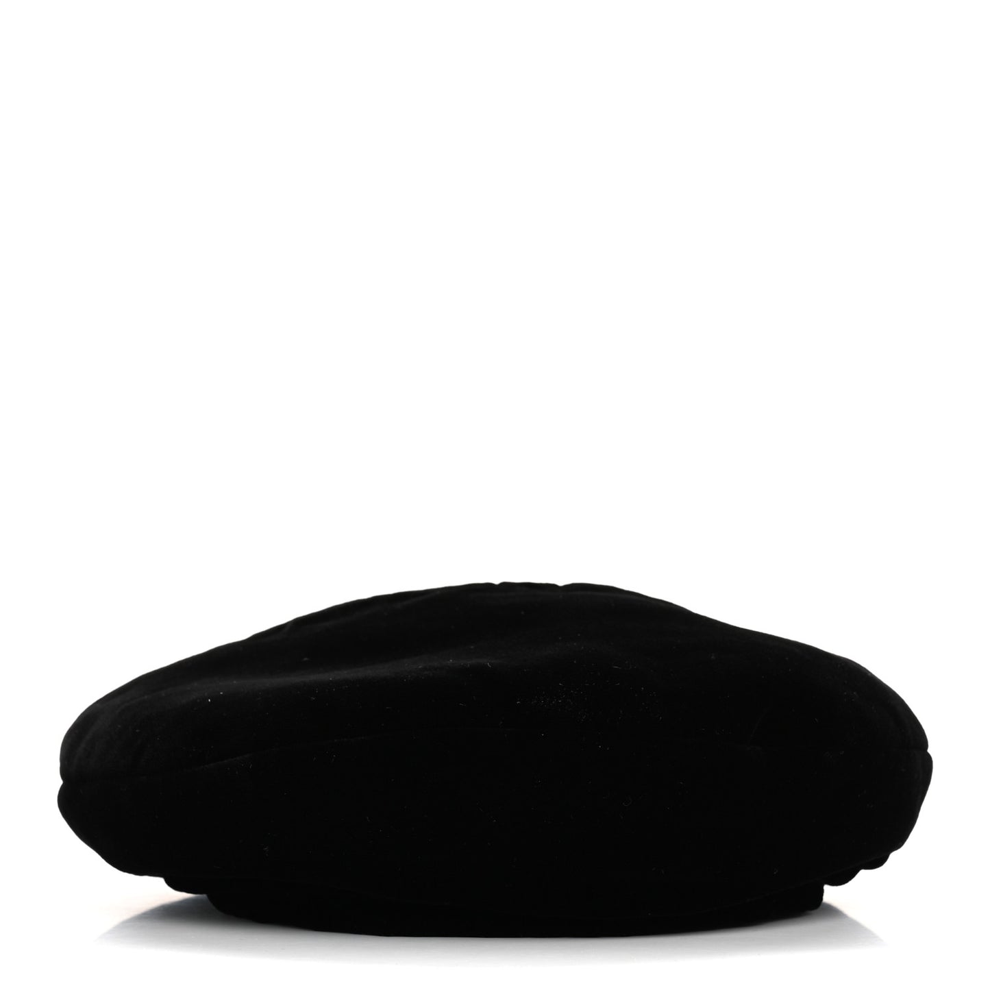 Velvet Beret Hat M Black