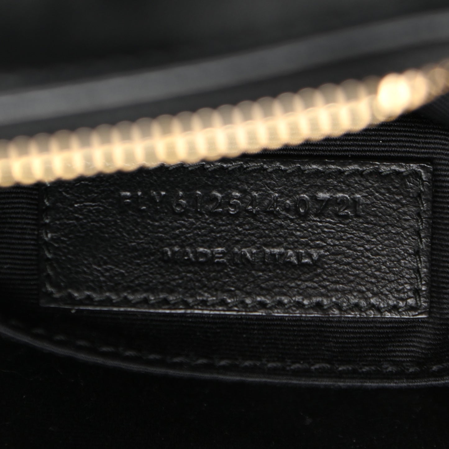 Calfskin Matelasse Monogram Lou Camera Bag Black