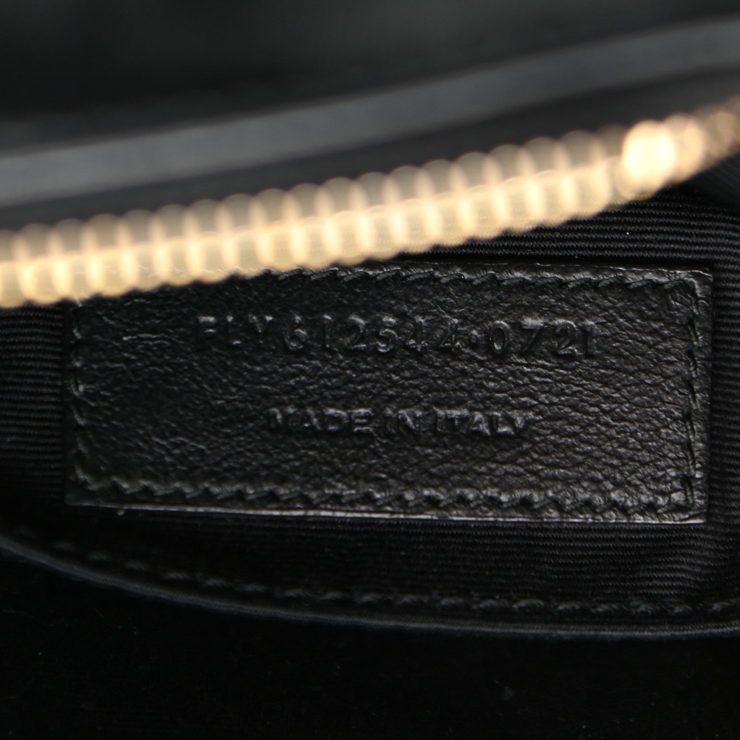 Saint Laurent Calfskin Matelasse Monogram Lou Camera Bag Black 7 of 12