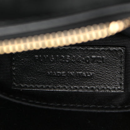 Saint Laurent Calfskin Matelasse Monogram Lou Camera Bag Black 7 of 12