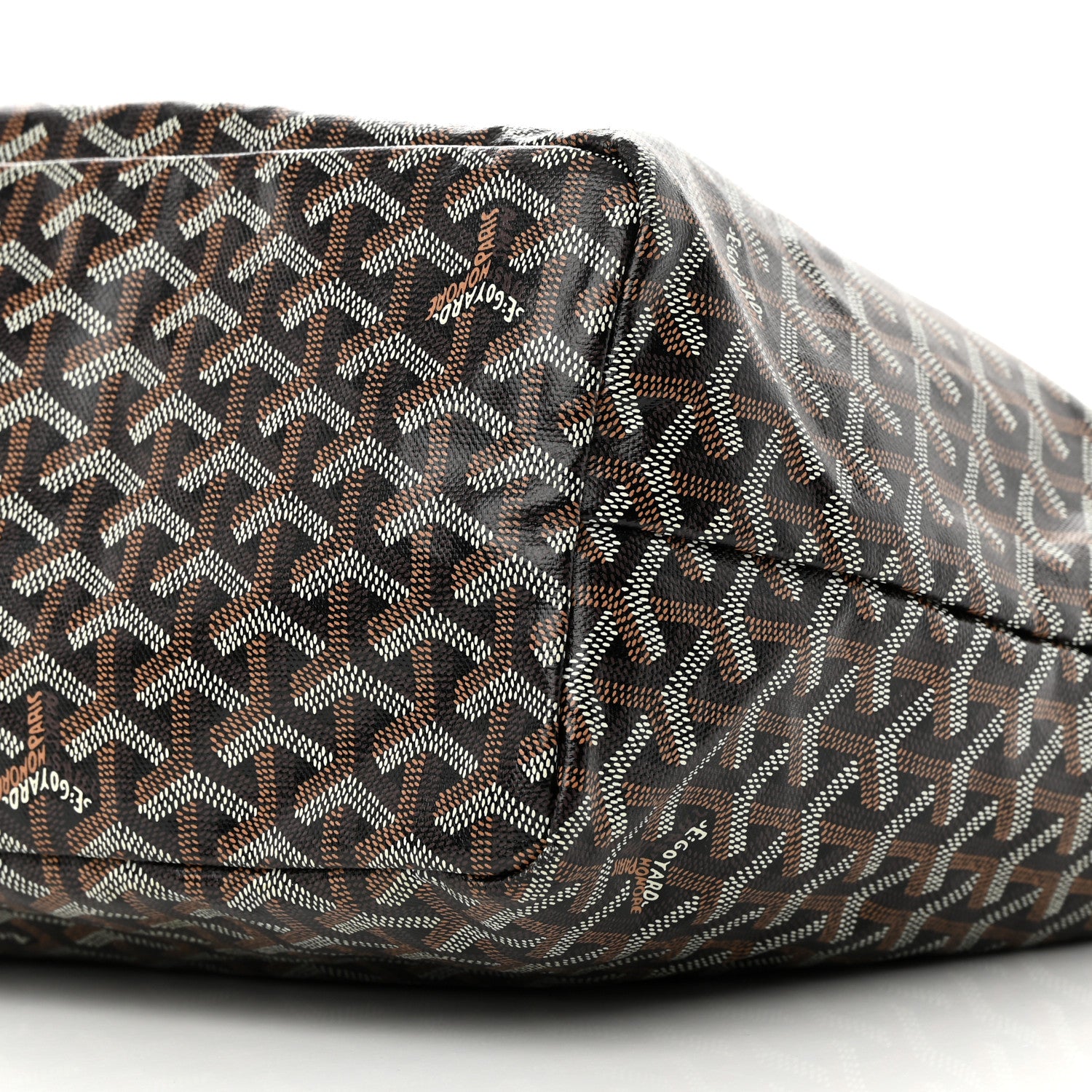 Goyard Goyardine Saint Louis PM Black Gold 11 of 16