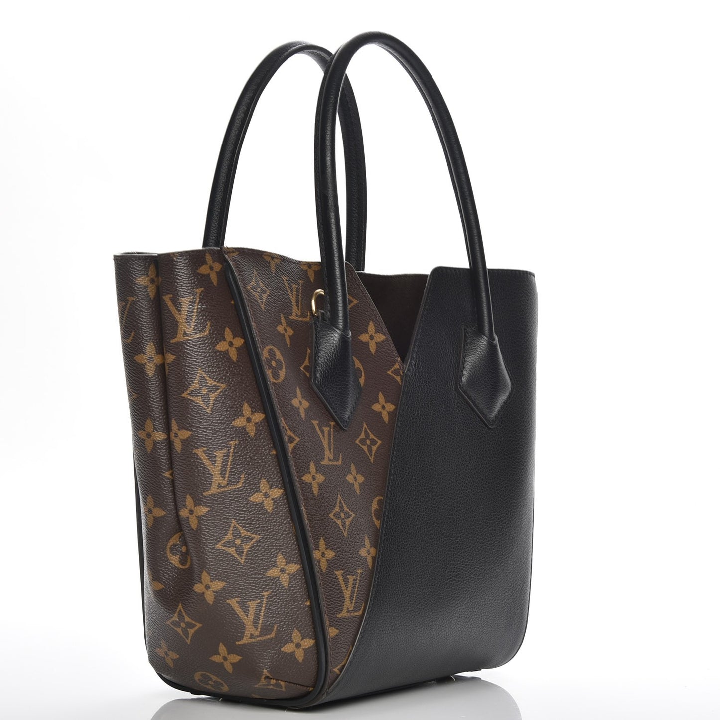 Calfskin Monogram Kimono Tote PM Black