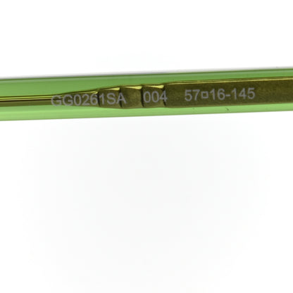 Gucci Acetate Sunglasses GG0261SA Green 9 of 10
