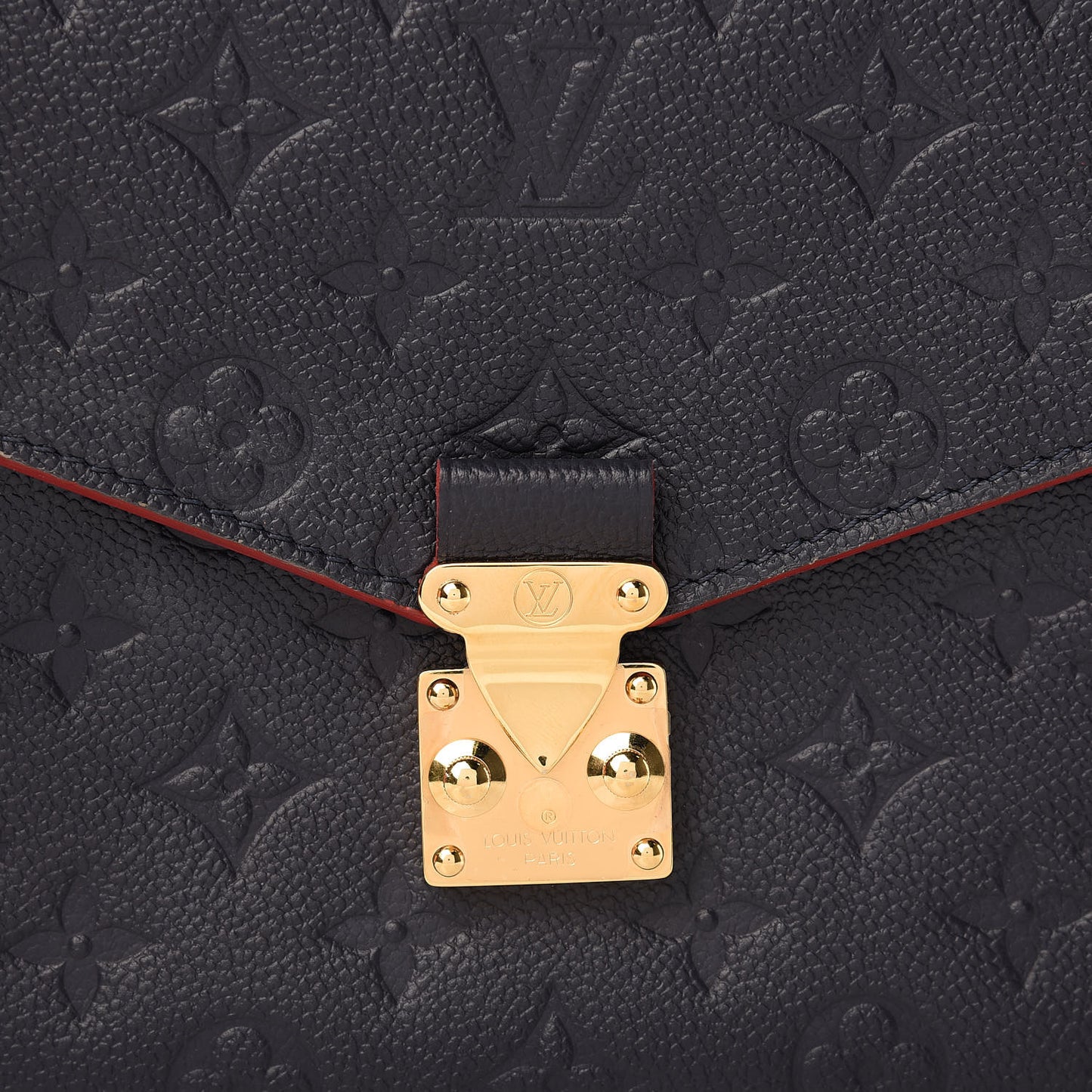 Empreinte Pochette Metis Marine Rouge