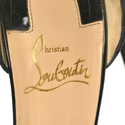Christian Louboutin Patent Tartaruga Uptown 100 Pumps 36 Version Testa Di Moro 6 of 7