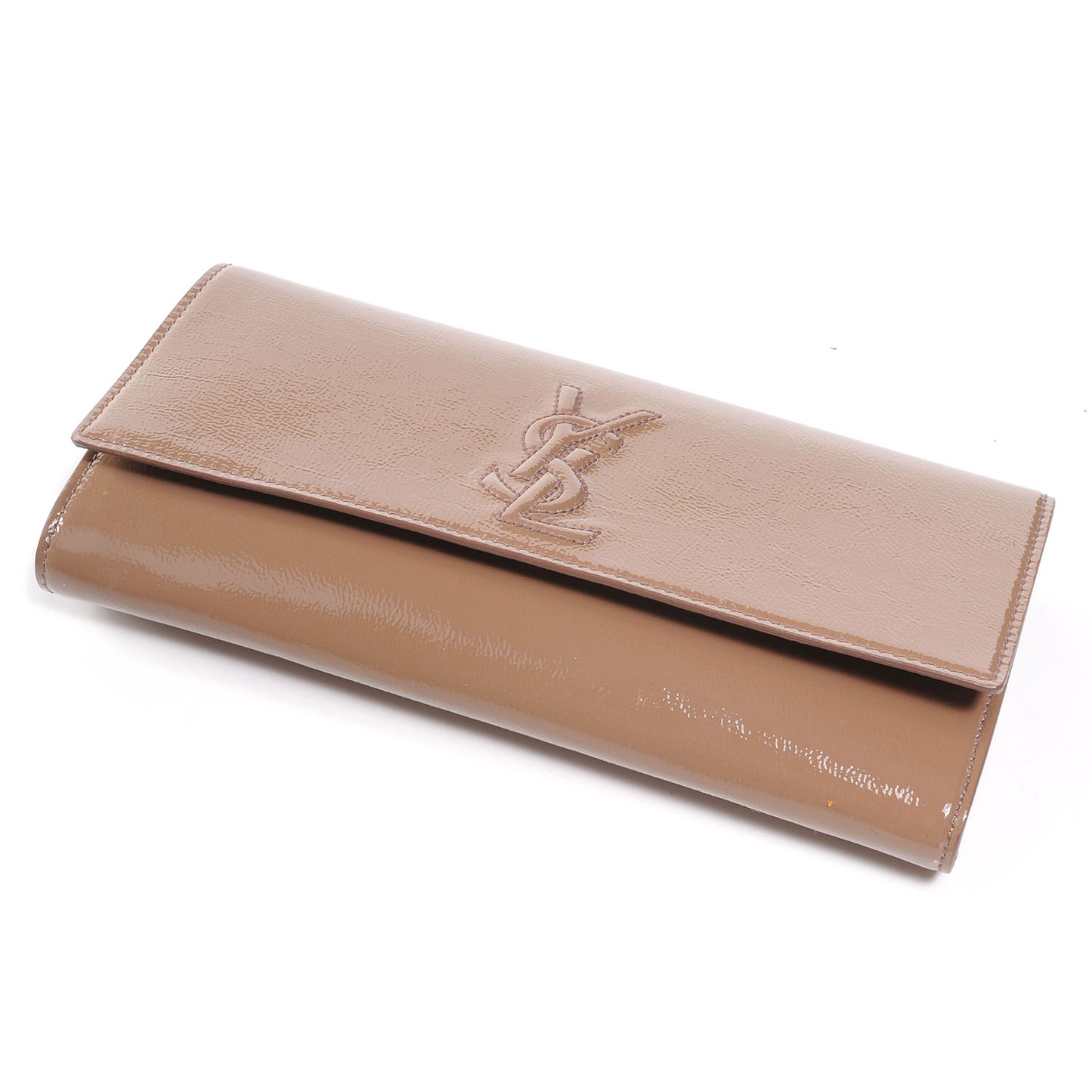 Patent Belle de Jour Clutch Nude