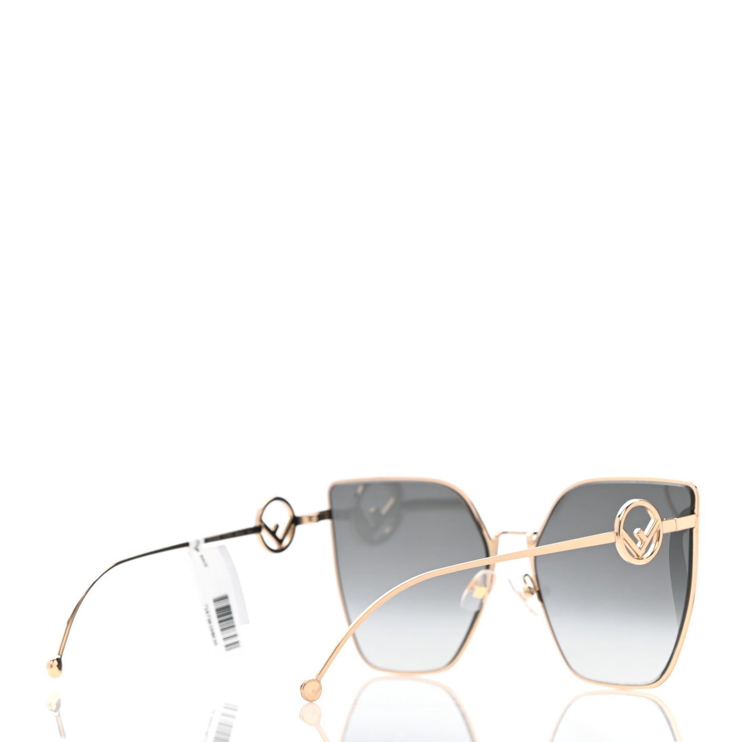 Metal F is Fendi Sunglasses FF 0323/S Gold