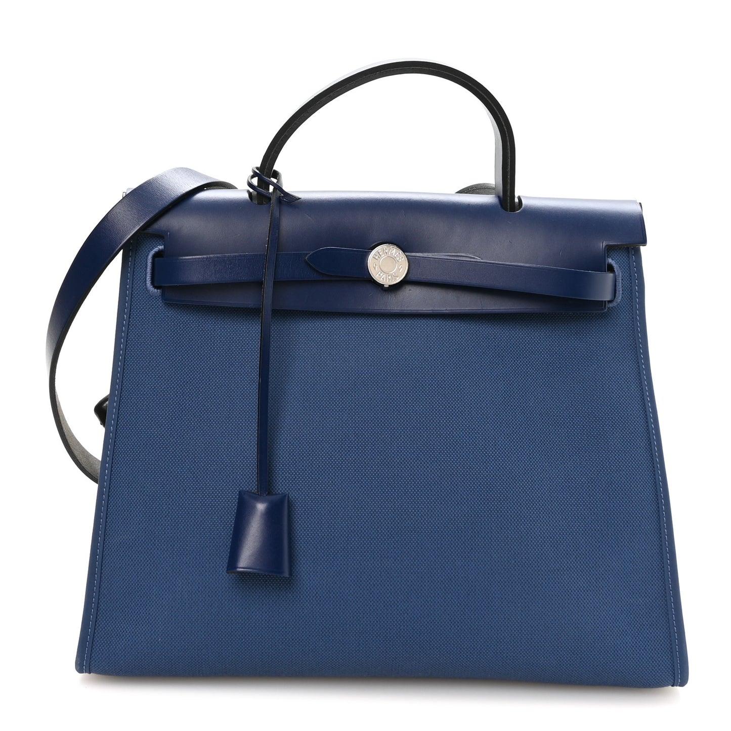Military Toile Vache Hunter Herbag Zip 31 PM Bleu Brighton Bleu Saphir