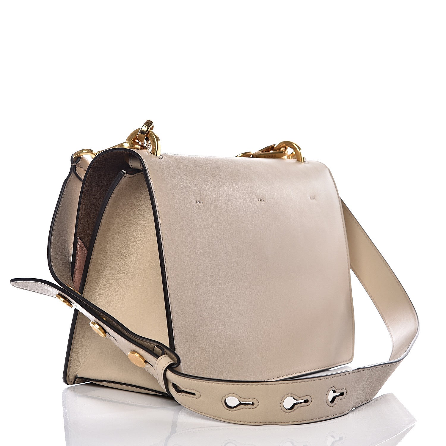 Fendi Vitello Grace Matte F is Fendi Kan U Shoulder Bag Nuvola 2 of 13
