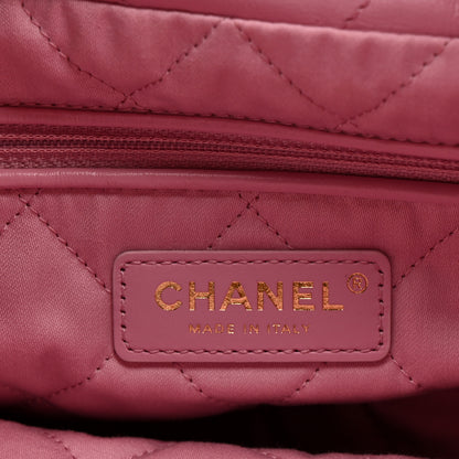 Chanel Shiny Calfskin Quilted Small Chanel 22 Lilac 7 of 11