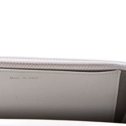 Chanel Caviar Timeless CC Wallet on Chain WOC White 10 of 13