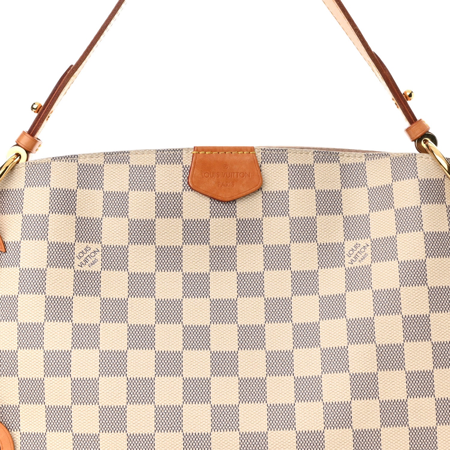 Louis Vuitton Damier Azur Graceful PM Rose Ballerine 9 of 14