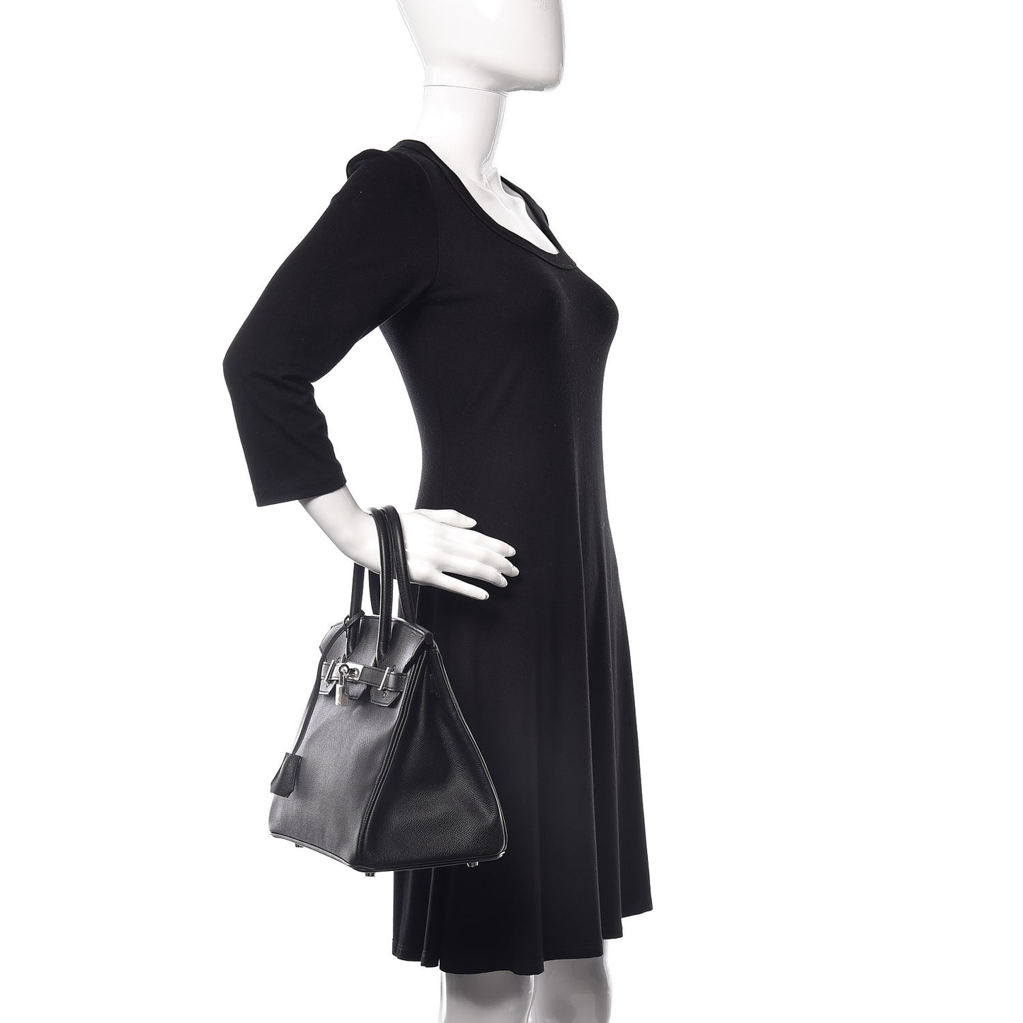 Epsom Birkin 30 Black