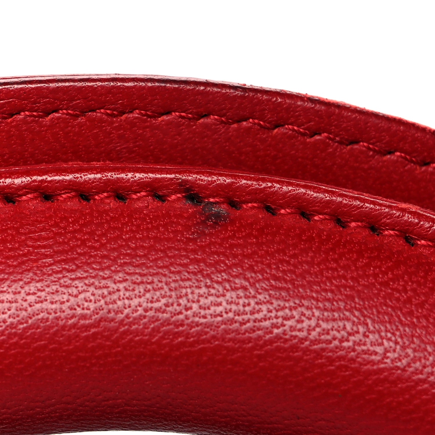 Christian Dior Lambskin Cannage Medium Lady Dior Red 11 of 14