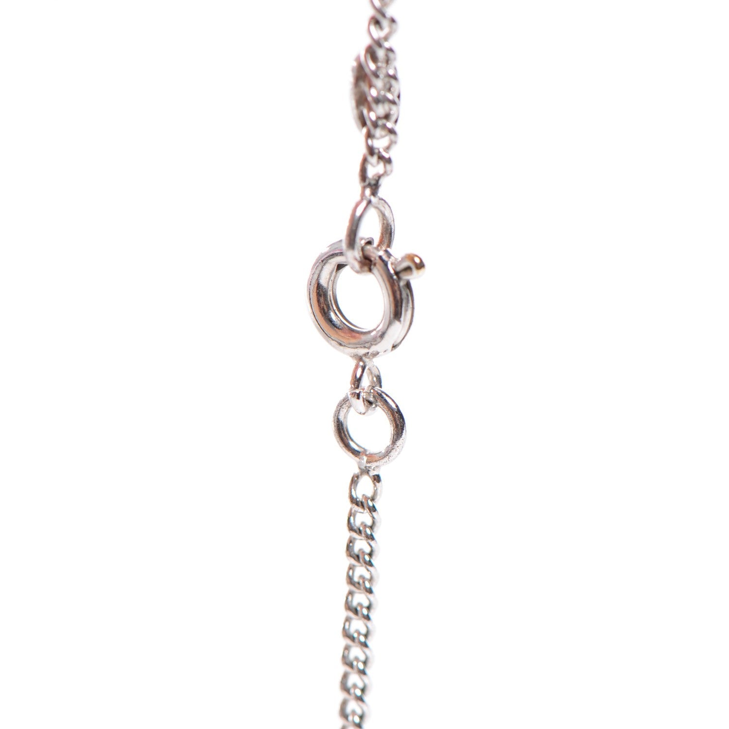 Chanel Enamel CC Necklace Black 4 of 5