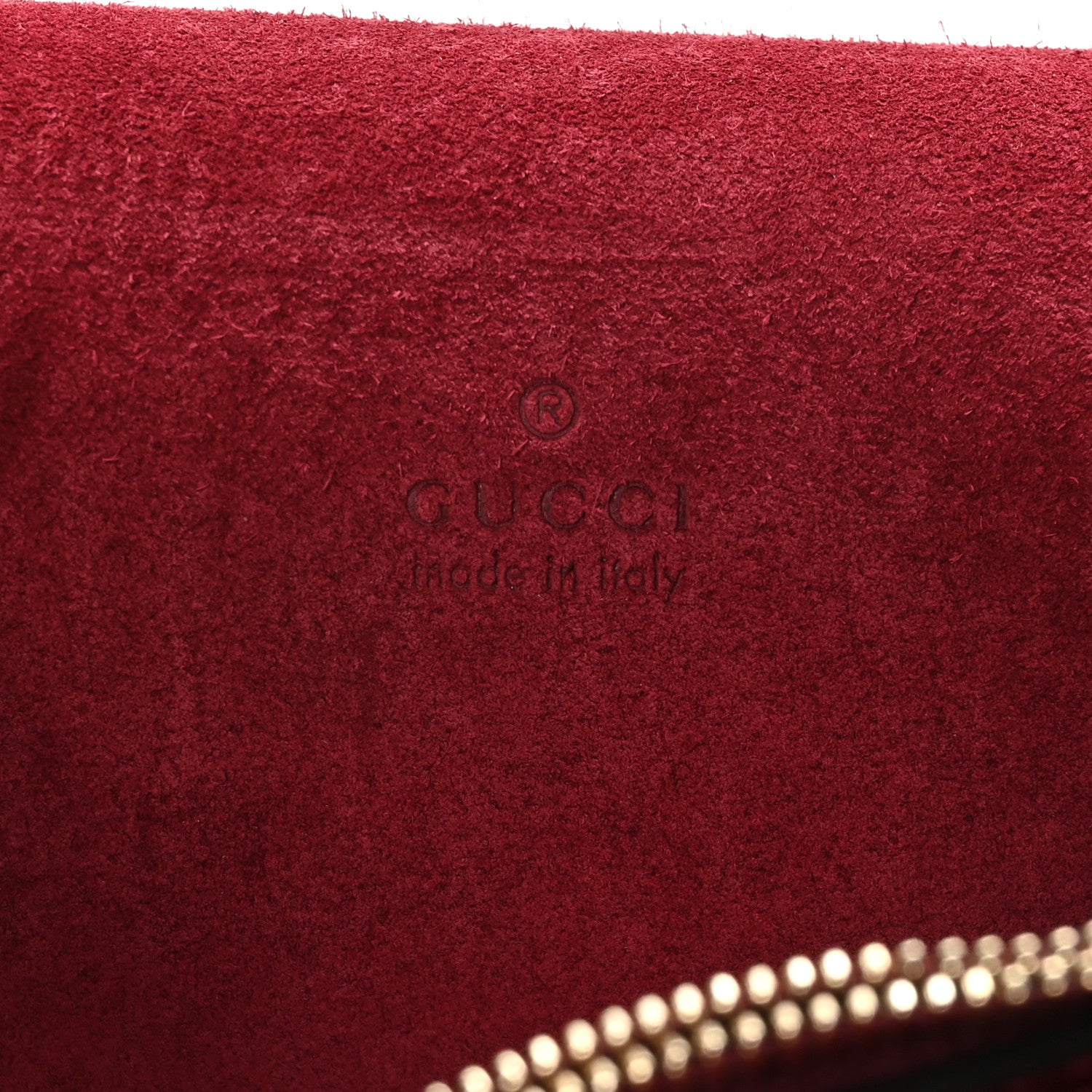 Gucci Crinkled Patent Small Dionysus Shoulder Bag Rosso Ancora Red 6 of 11