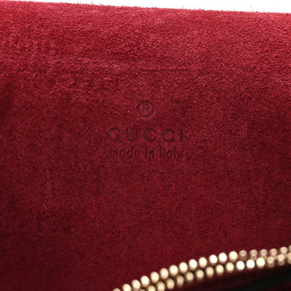 Gucci Crinkled Patent Small Dionysus Shoulder Bag Rosso Ancora Red 6 of 11