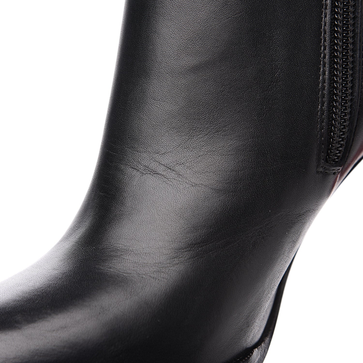 Christian Louboutin Calfskin Adox 85 Ankle Boots 36.5 Black 7 of 8