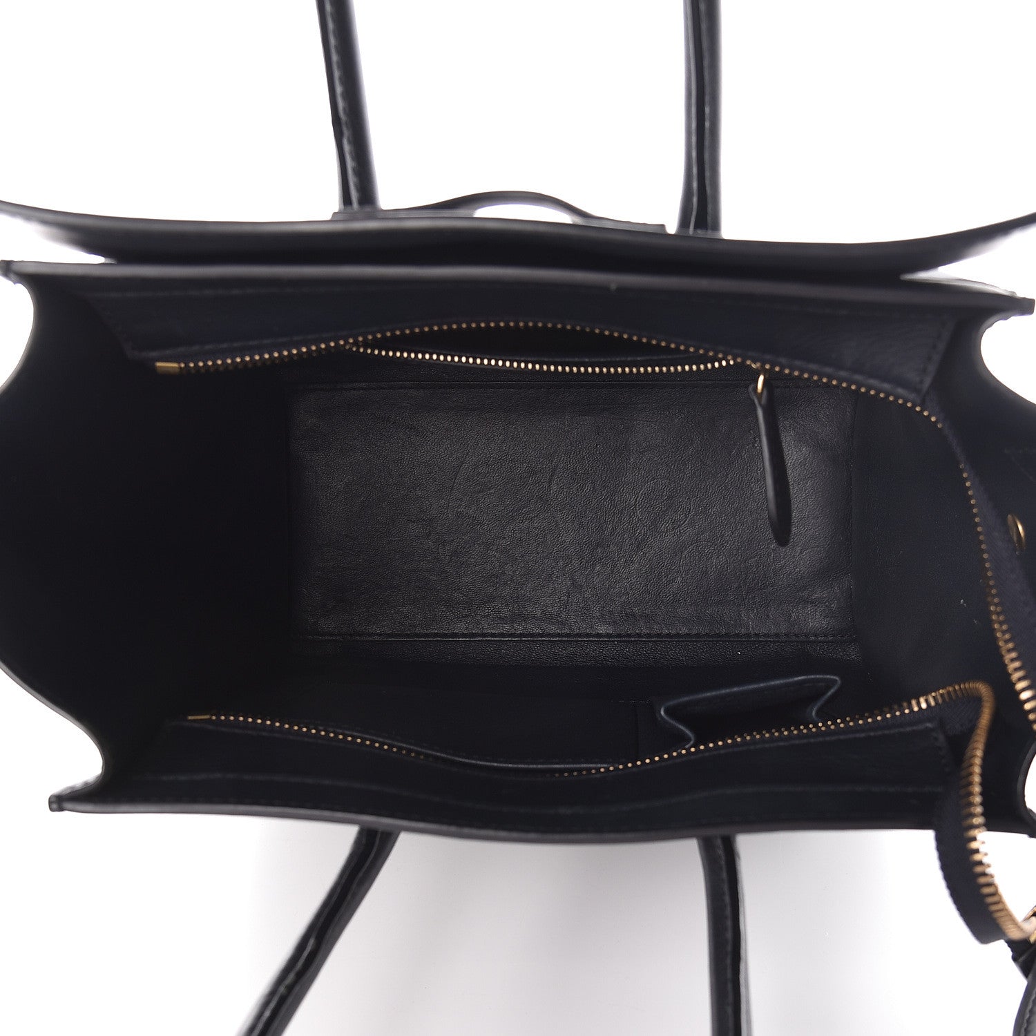 Celine Smooth Calfskin Micro Luggage Navy Blue 5 of 9