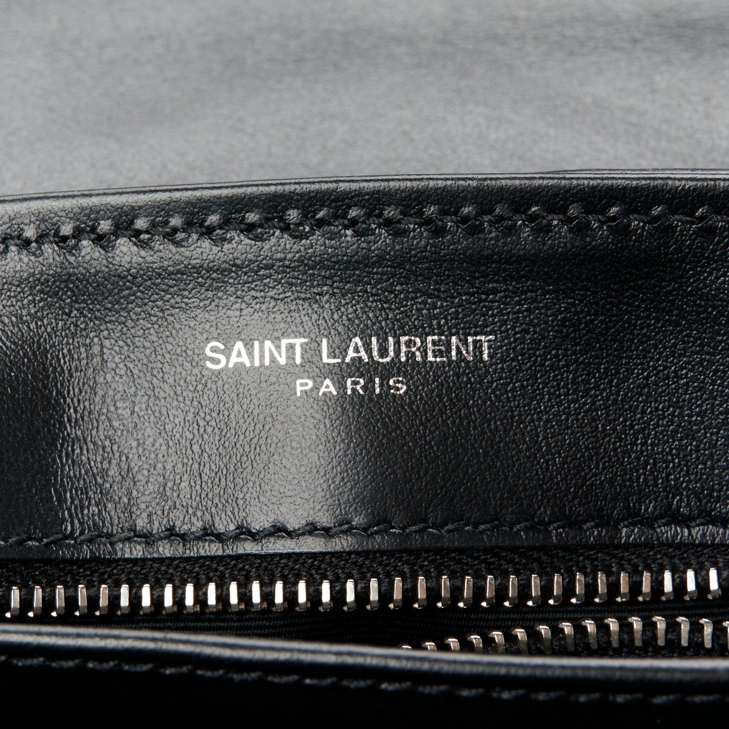Calfskin Y Quilted Monogram Toy Loulou Crossbody Bag Black