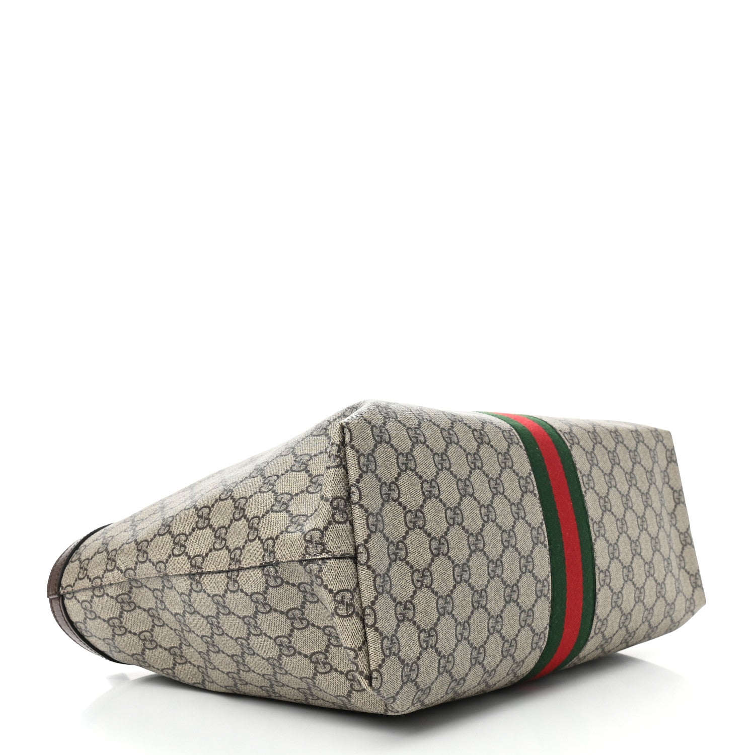 Gucci GG Supreme Monogram Medium Ophidia Shopping Tote Brown 4 of 9
