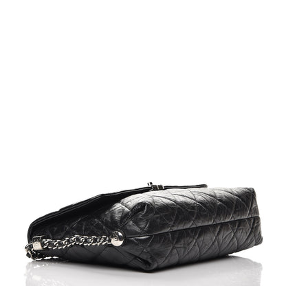 Chanel Crackled Aged Calfskin Big Bang Flap Black 4 of 8