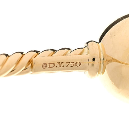 David Yurman 18K Yellow Gold 10mm Solari Bracelet 3 of 4