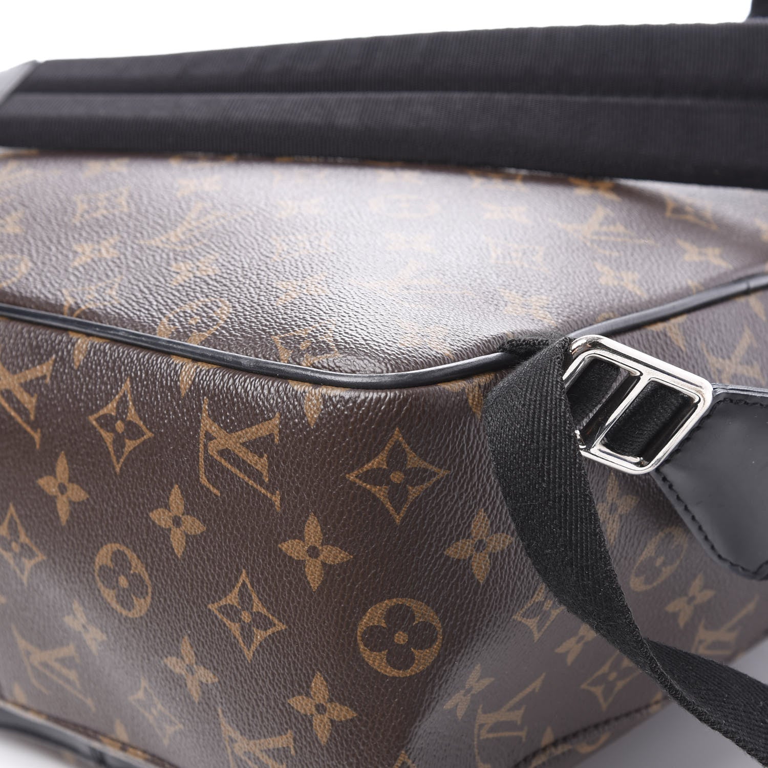 Louis Vuitton Monogram Macassar Josh Backpack 10 of 10