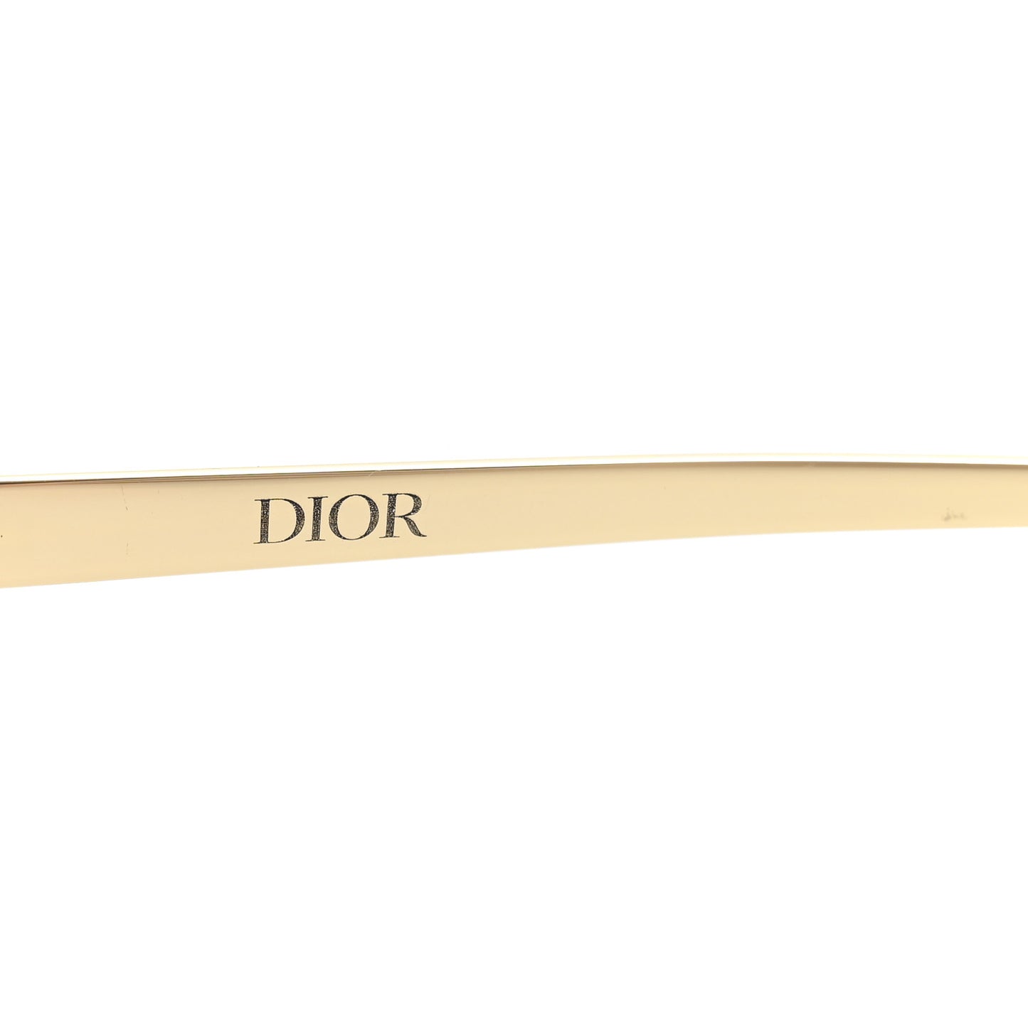 Metal FilDior S1U Square Sunglasses Gold