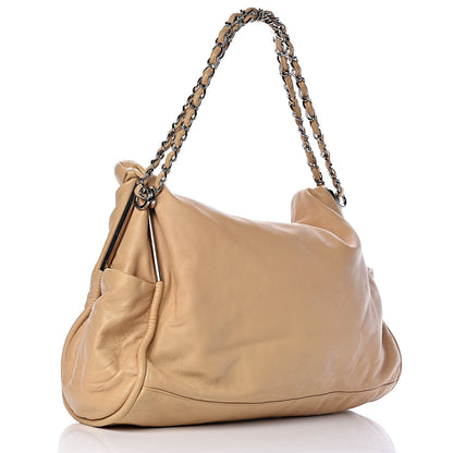 Chanel Lambskin Large Ultimate Soft Tote Beige 3 of 17