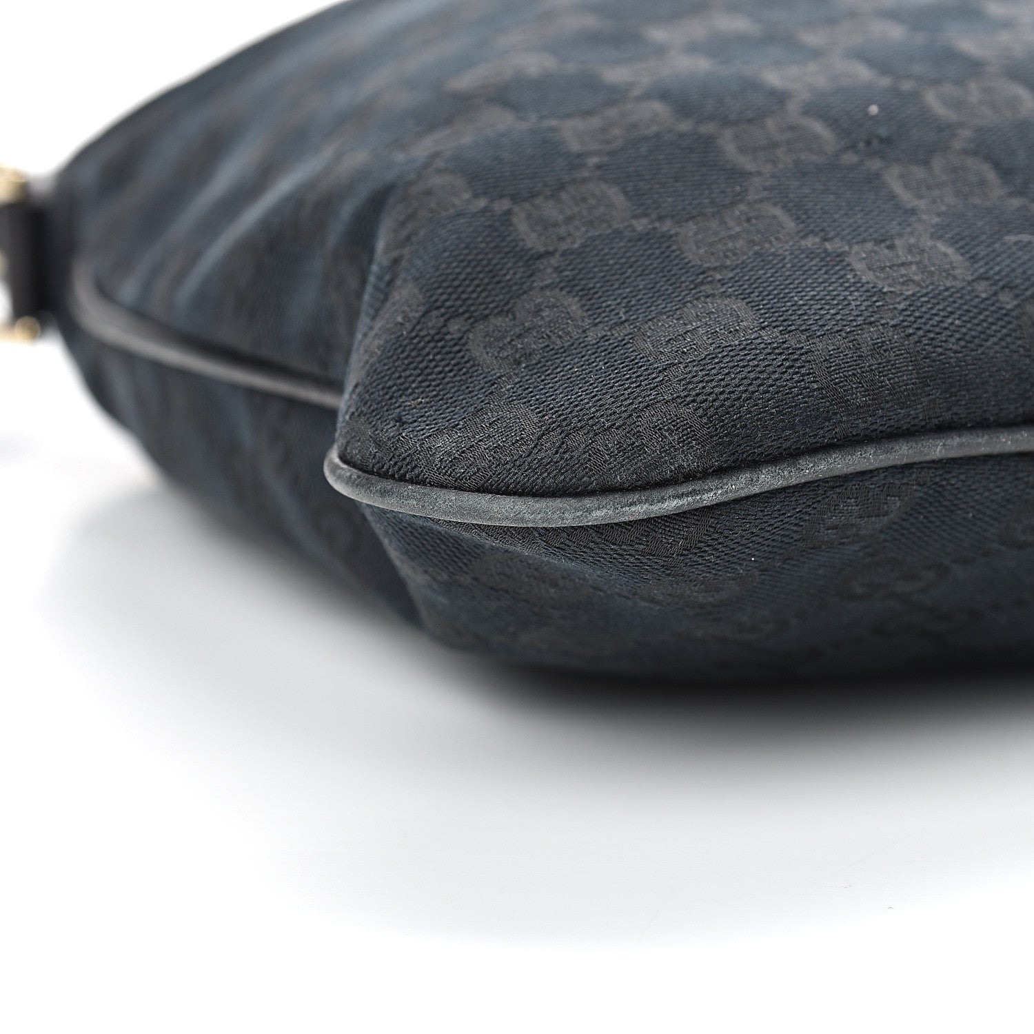 Gucci Monogram Medium New Britt Hobo Black 8 of 18