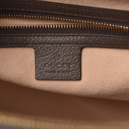 Gucci GG Supreme Monogram Web Medium Ophidia Tote Bag Brown 7 of 11