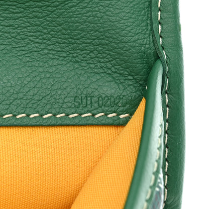 Goyard Goyardine Saint Leger Soft Briefcase Backpack Green 7 of 10