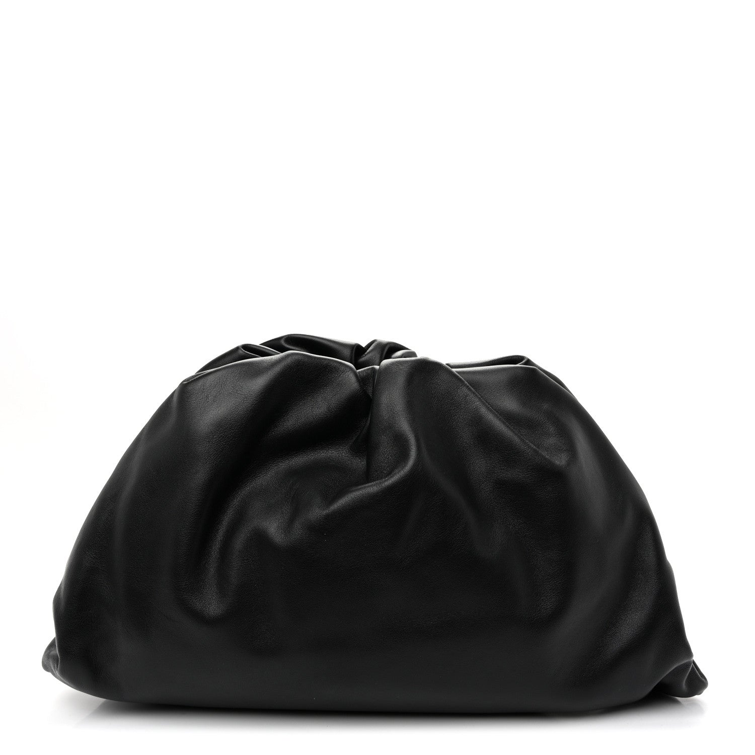 Bottega Veneta Smooth Butter Calf The Pouch Oversized Clutch Black 1 of 10