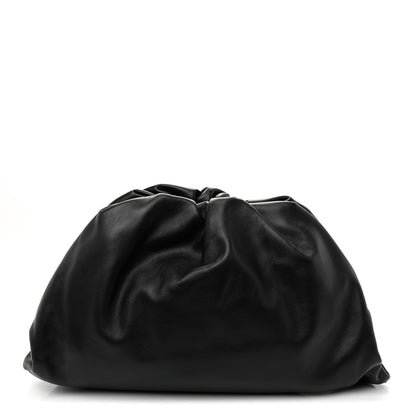 Bottega Veneta Smooth Butter Calf The Pouch Oversized Clutch Black 1 of 10