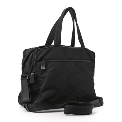 Prada Tessuto Nylon Travel Briefcase Black 3 of 10