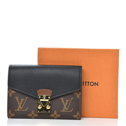 Louis Vuitton Monogram Pallas Compact Wallet NM Black 7 of 7