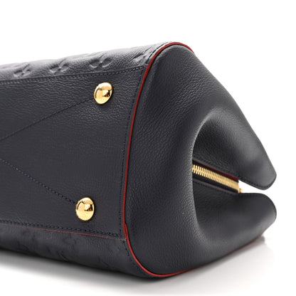 Louis Vuitton Empreinte Montaigne MM Marine Rouge 10 of 10