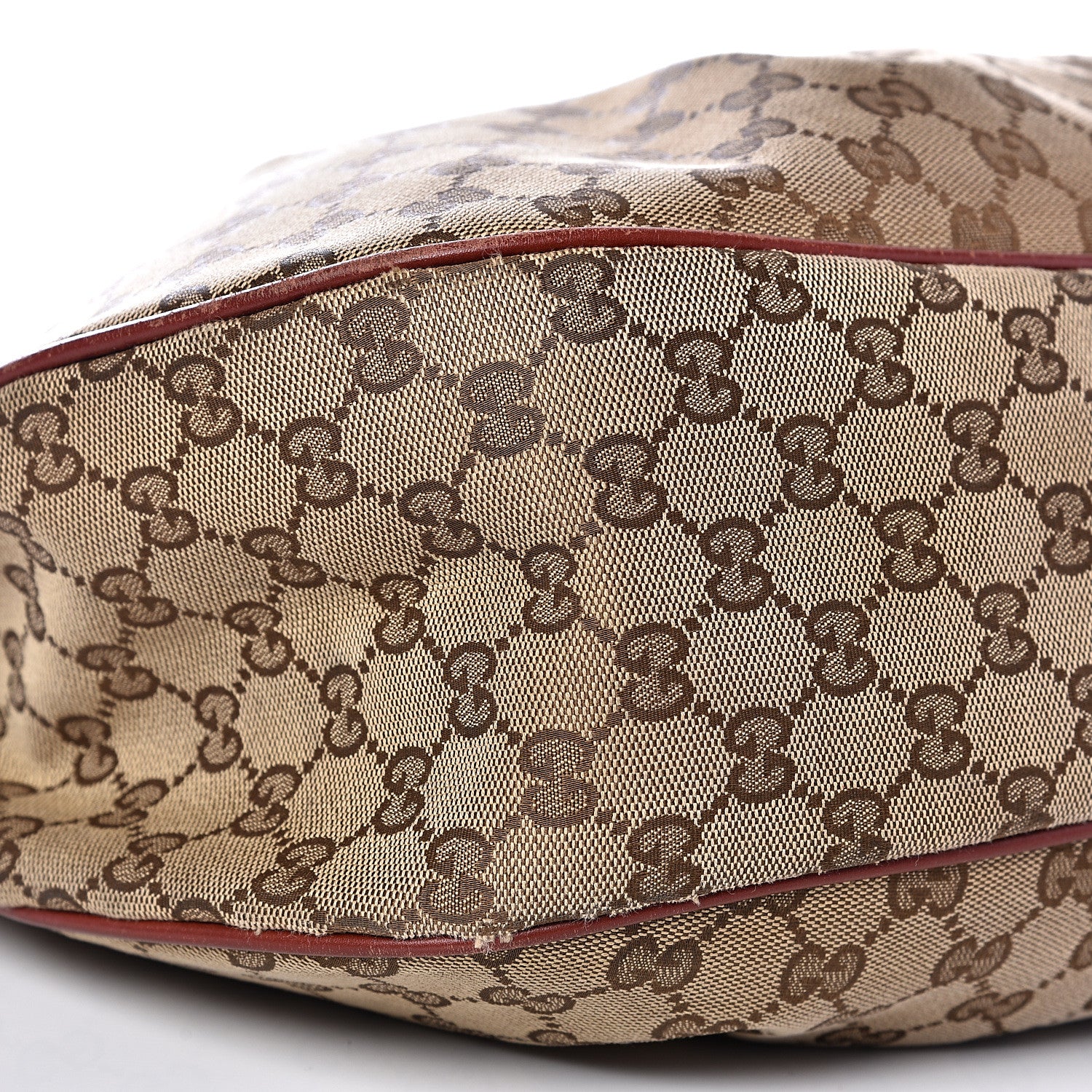 Gucci Monogram Medium Sukey Hobo Brown 7 of 17