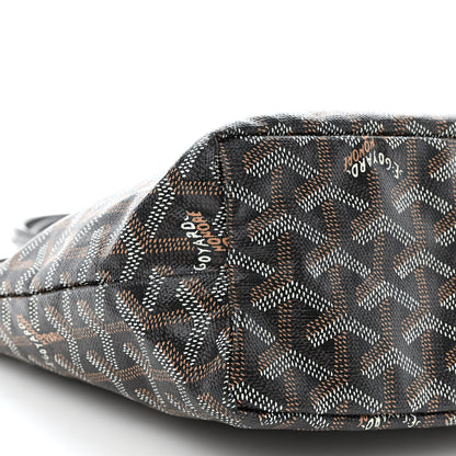 Goyard Goyardine Saint Louis Junior Jr PM Tote Black 11 of 12
