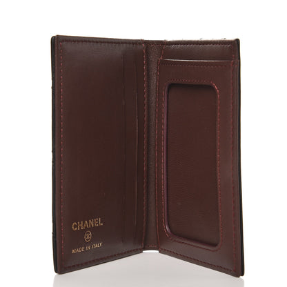 Chanel Lambskin Quilted Card Holder Wallet Black 5 of 7