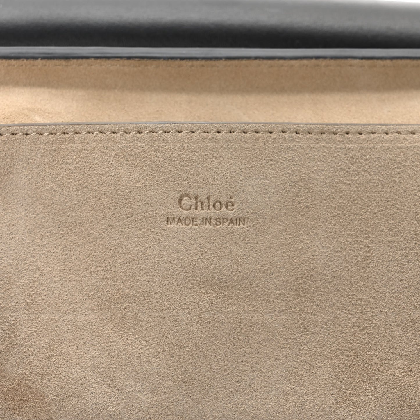 Suede Calfskin Small Faye Shoulder Bag Black