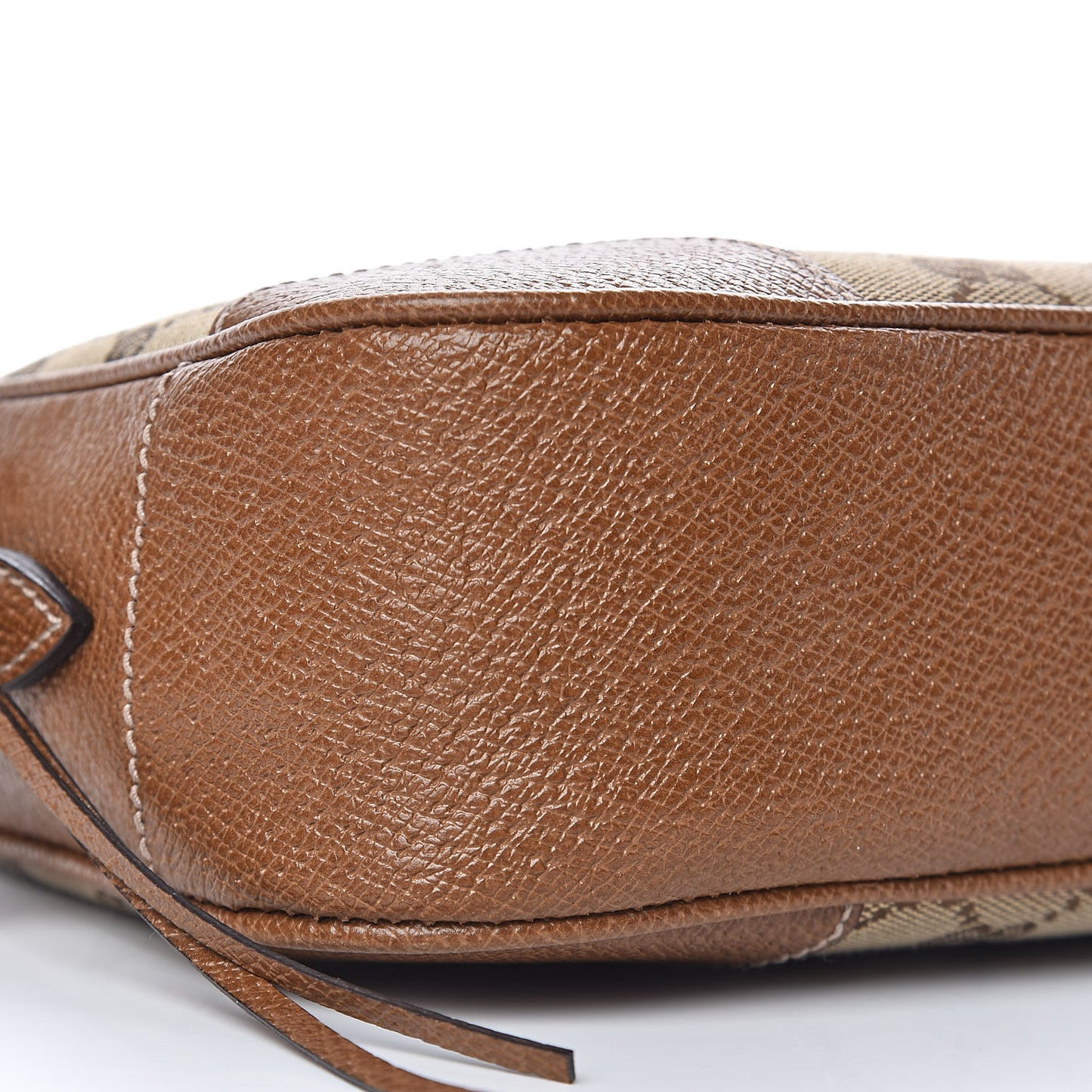 Monogram Mini Bree Messenger Bag Beige Tabacco